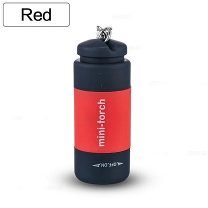 Pocket Keychain LED Rechargeable Flashlight