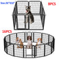 Outdoor/Indoor Foldable Metal Pet Playpen With Door