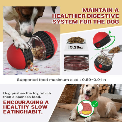 Interactive, Slow-Feeder Dog Toy.