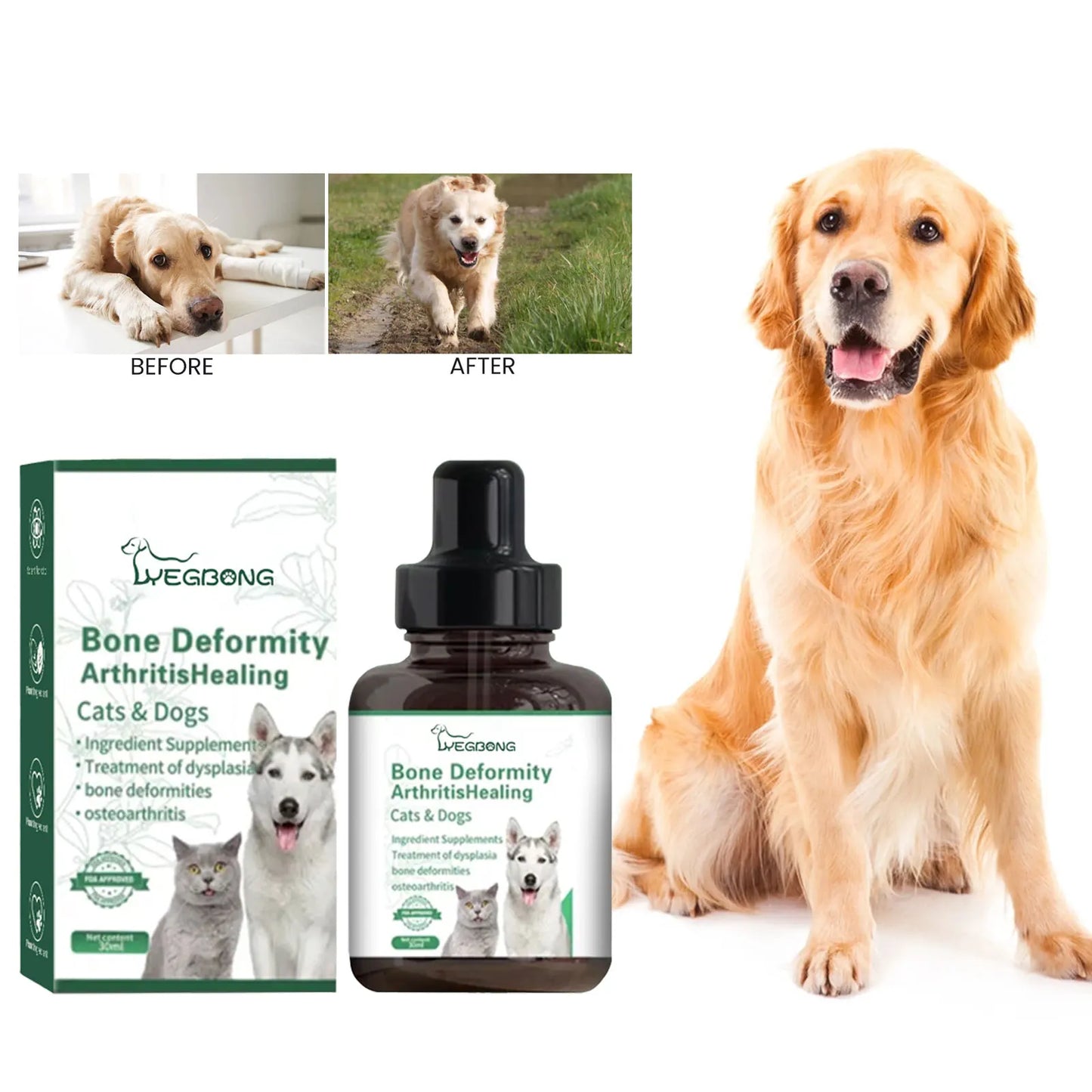 Dog Joint Discomfort Care Drops