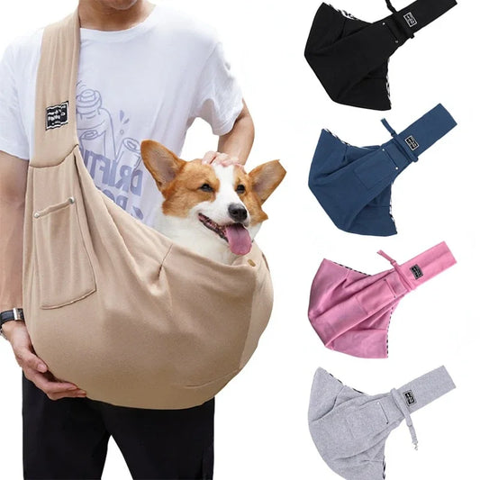 Comfortable Cat, Small Dog, and Pet Crossbody Shoulder Bag.