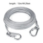 Double-headed Dog Tie Out Cable Leash