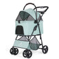 3-in-1 Folding Pet Stroller with Removable Carrier