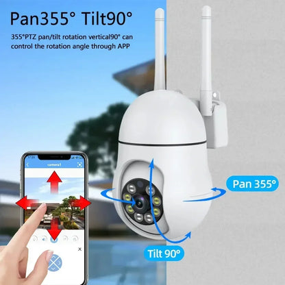 5MP Indoor-Outdoor, IP66, Wi-fi Camera--IR Night Vision and Sound.