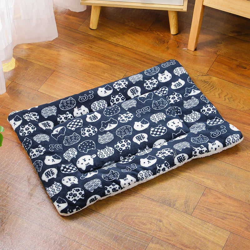 Thickened, Comfortable, Warm, Pet Sleeping Cushion-Mat.