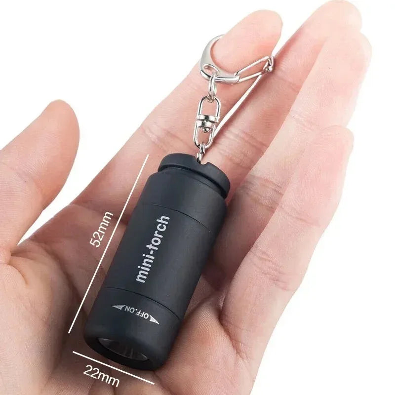 Pocket Keychain LED Rechargeable Flashlight