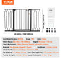 Security Gate 28/30/36 Inches High, With Easy Step-Through