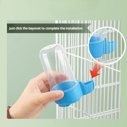Pet Feeder/Water Dispenser Cage Accessory.