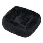 Luxury Dog Bed,  Square, Plush & Calming