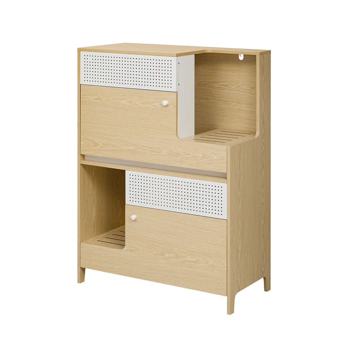 Cat Villa, Wooden Cat Litter Box Enclosure.