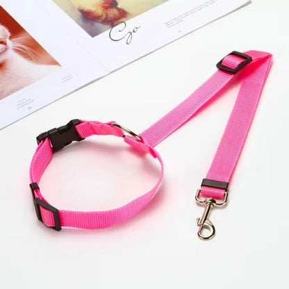 Pet Safety Car Seat-Belt, Nylon, Adjustable