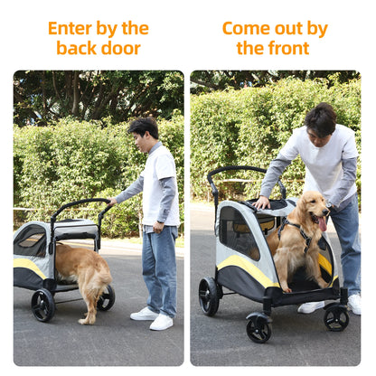 Portable Folding Stroller For Dogs