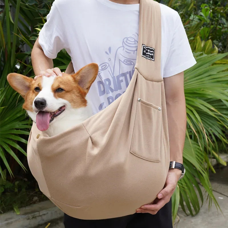 Comfortable Cat, Small Dog, and Pet Crossbody Shoulder Bag.