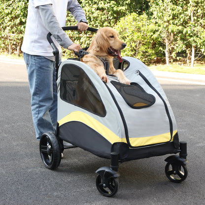 Portable Folding Stroller For Dogs
