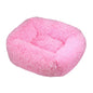 Luxury Dog Bed,  Square, Plush & Calming