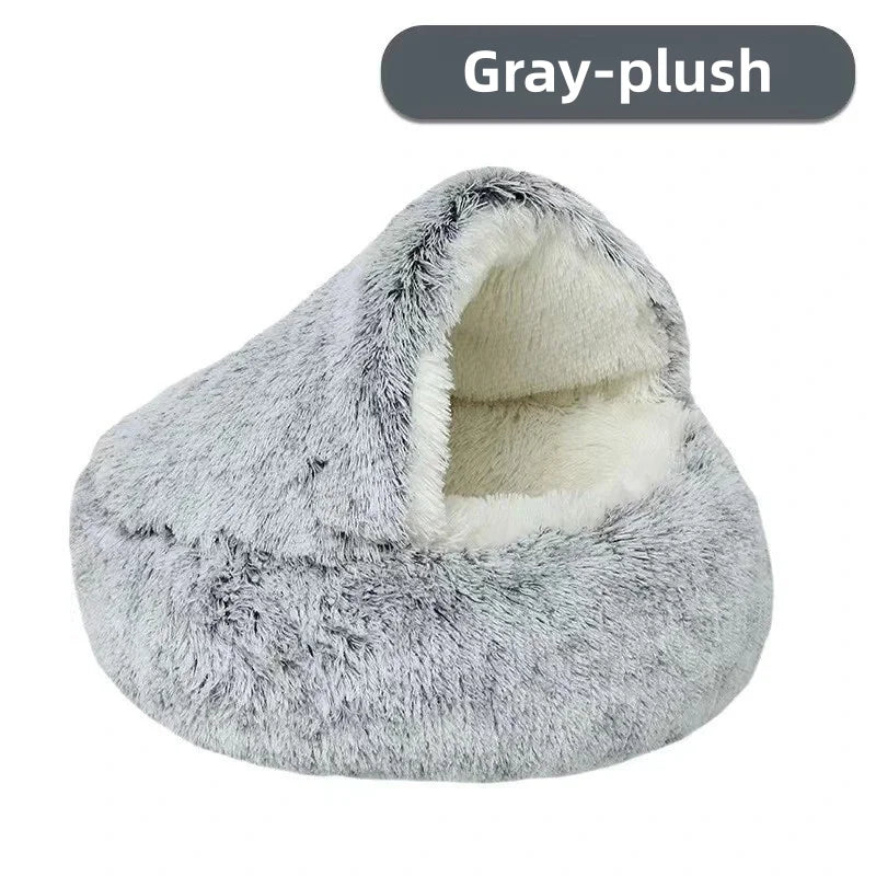 Autumn - Winter Soft Plush Pet Bed