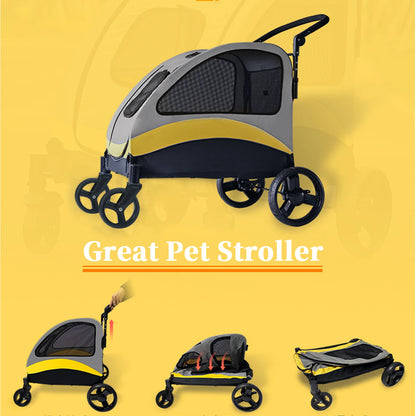 Portable Folding Stroller For Dogs