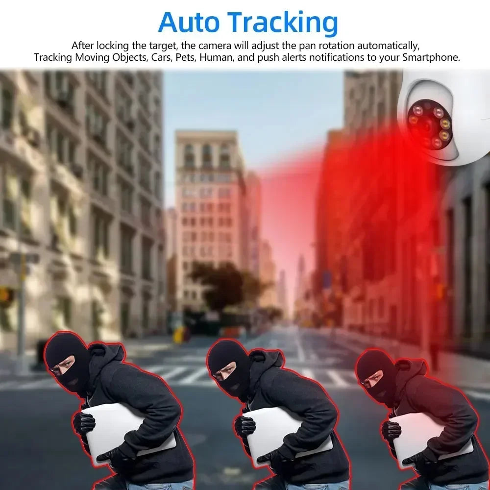 5MP Indoor-Outdoor, IP66, Wi-fi Camera--IR Night Vision and Sound.