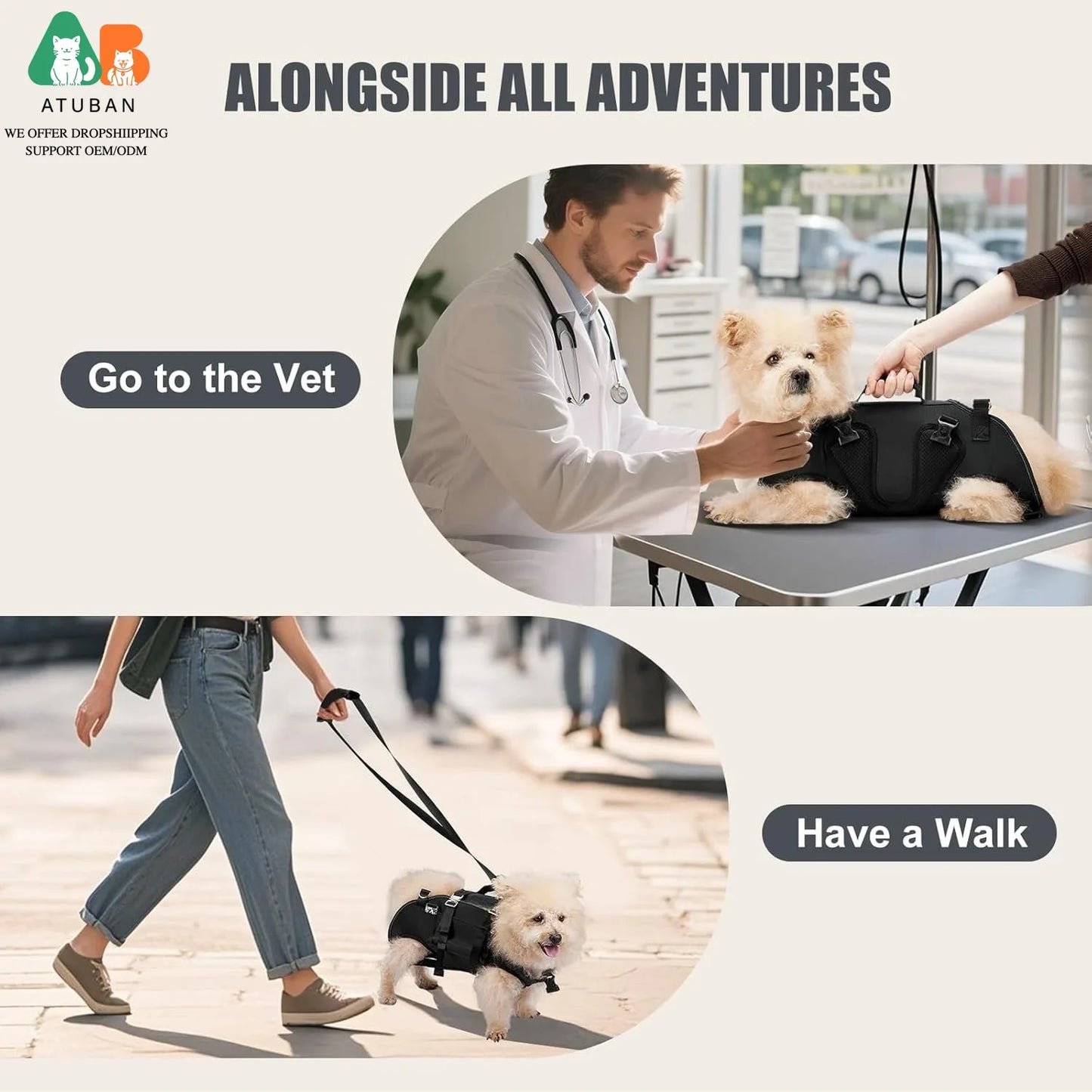 Lift-Harness for Dogs Up To 23 lbs.