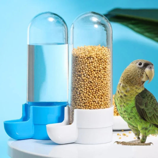 Pet Feeder/Water Dispenser Cage Accessory.