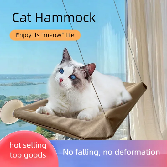 Cat Hammock, Comfortable Hanging-Bed, Supports 20 kg.