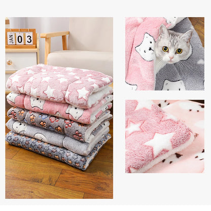 Thickened, Comfortable, Warm, Pet Sleeping Cushion-Mat.