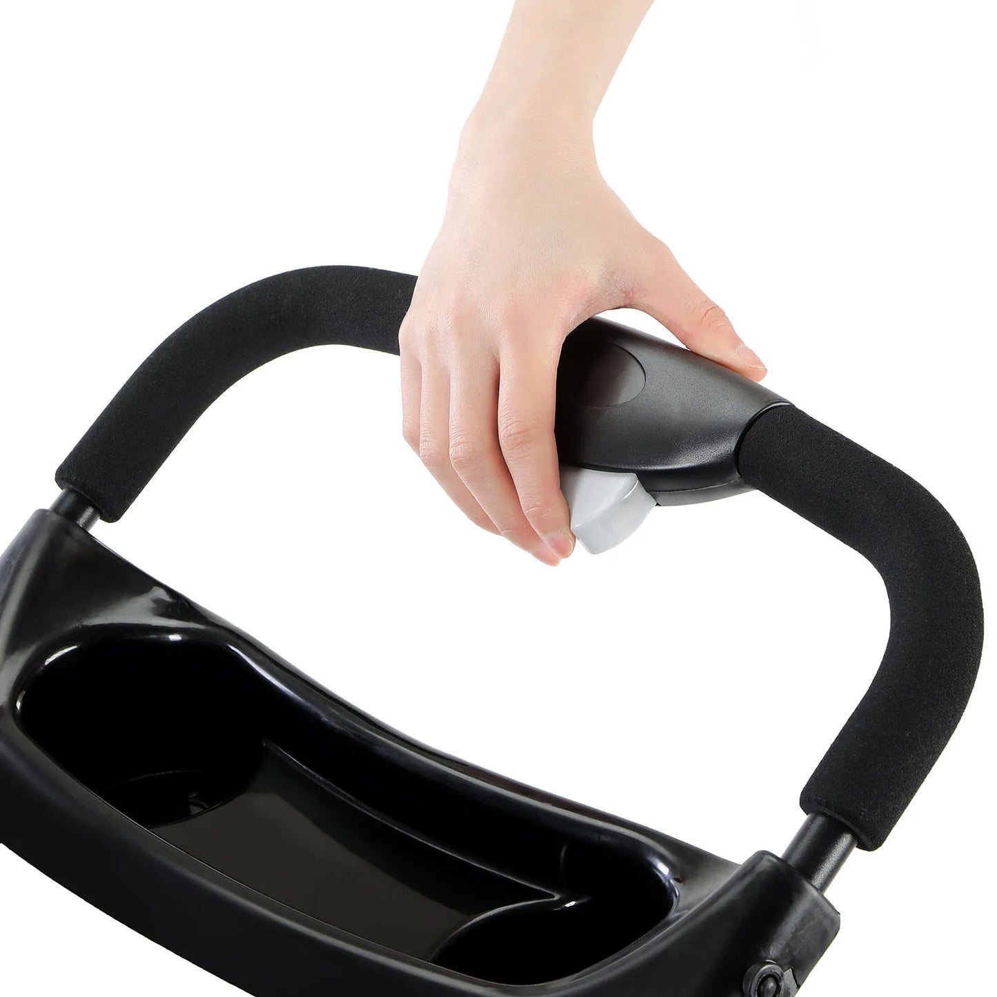 3-in-1 Folding Pet Stroller with Removable Carrier