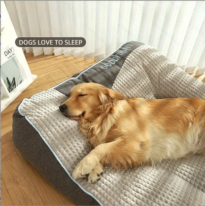 Extra Thick,  Orthopedic, Extra Large Dog Bed 47inch for Large Dogs, Orthopedic Dog Mat for Large Senior Dogs,Durable Kennel Cush