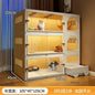 Luxury Indoor Cat Cage Household with Litter Box.