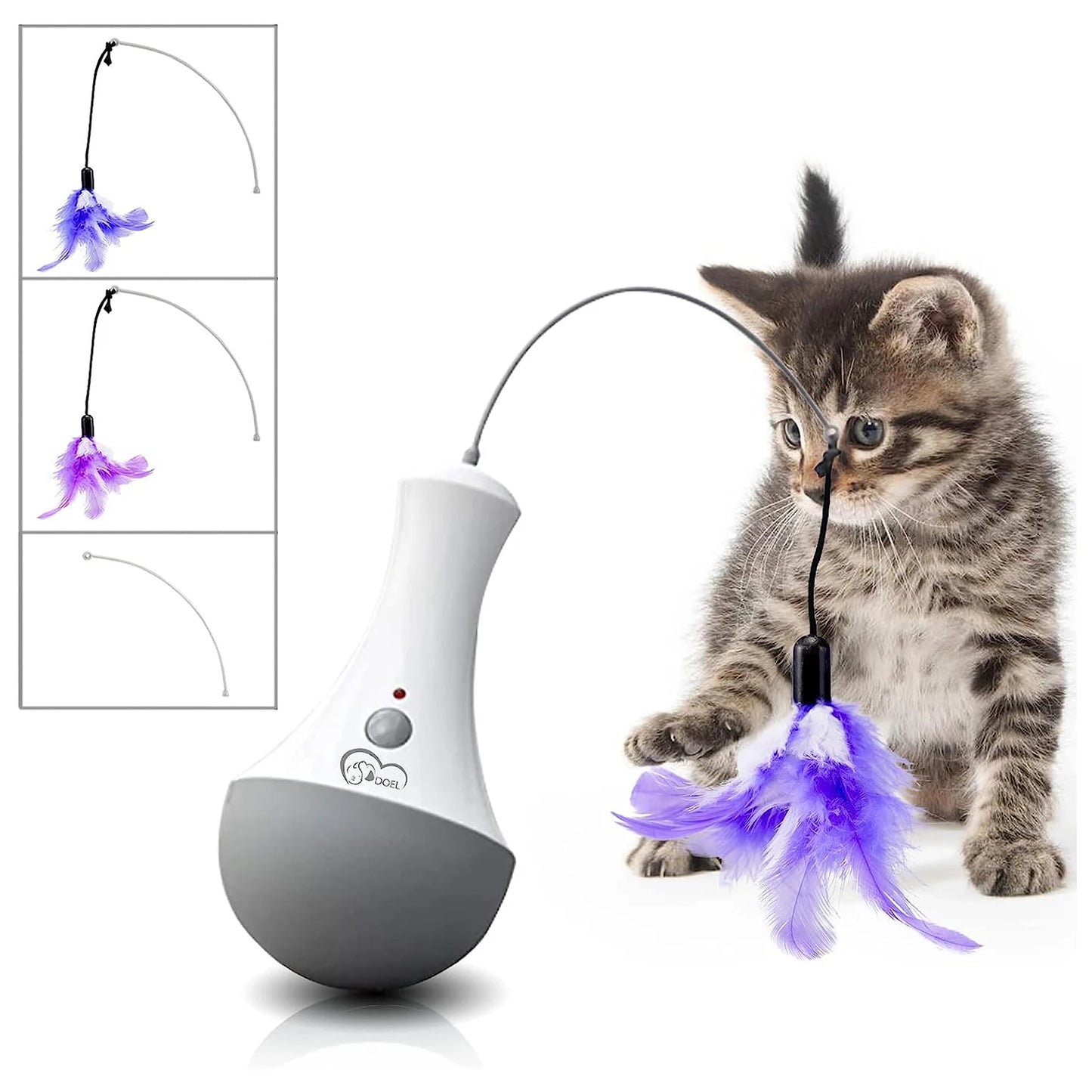 Cat Interactive Funny-Feather, Automatic Teaser Toy