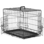 36, 42, or 48 Inch Double-Door, Folding Dog Cage.