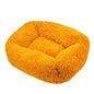 Luxury Dog Bed,  Square, Plush & Calming