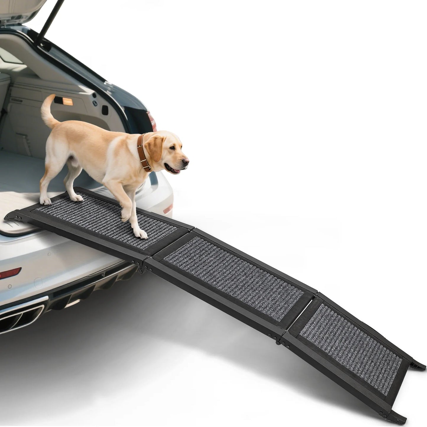 Folding, Portable, Dog-Ramp for SUV, Car, Or Truck.