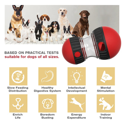 Interactive, Slow-Feeder Dog Toy.