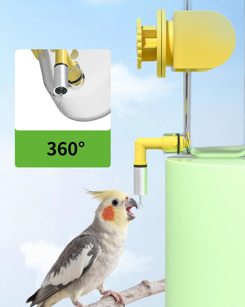 Leak-Proof & Chew-Proof Hanging Water Dispenser.