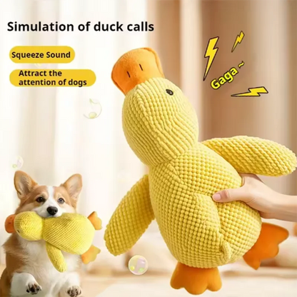 Dog Yellow Duck Toy