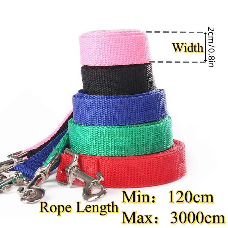 4ft-100ft Nylon Dog Leash.