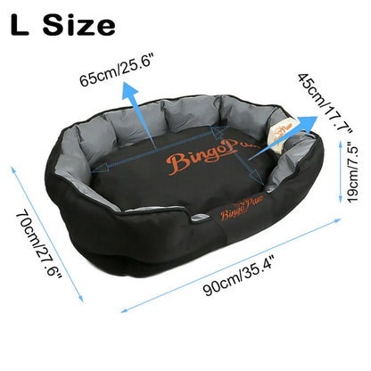 Waterproof XXL-XL-L Orthopedic Sofa Dog Bed
