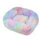 Luxury Dog Bed,  Square, Plush & Calming