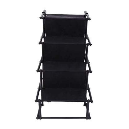 4 Steps Pet Ramp Foldable Dog Pet Ramp Pet Ladder Lightweight Portable Dog Cat Ladder Folding Pet Stairs Ramp for Car