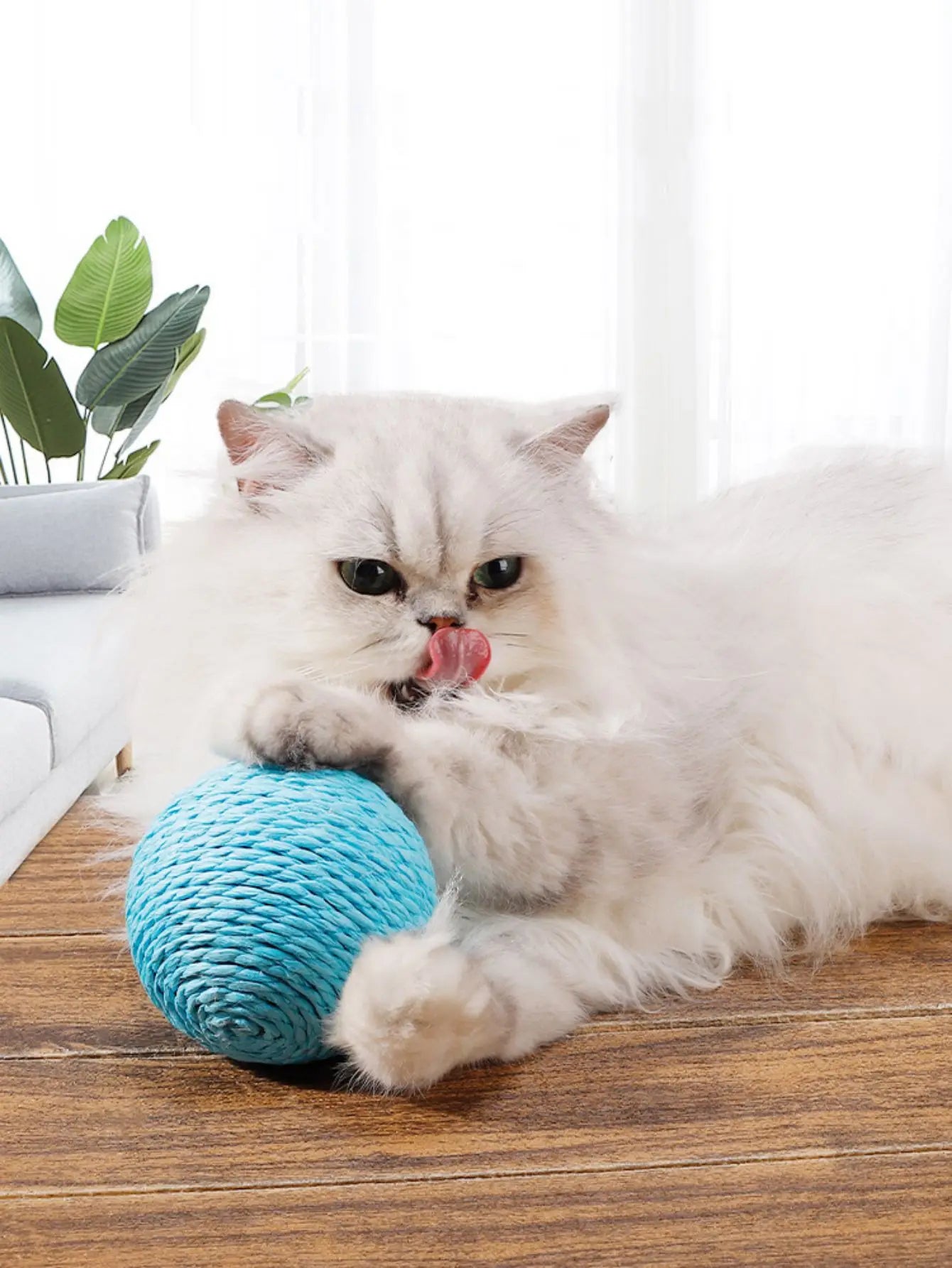 Sisal Cat Scratching Ball Toy