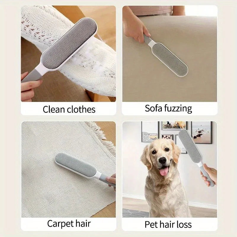 Double-Sided Pet Hair Sticky Lint Brush