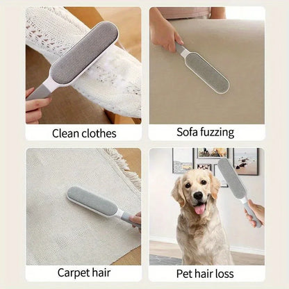 Double-Sided Pet Hair Sticky Lint Brush