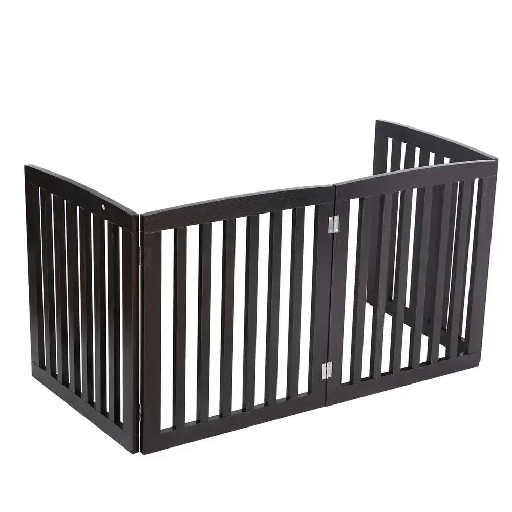 Dog Gate Safety Barrier Folding Pet Fence