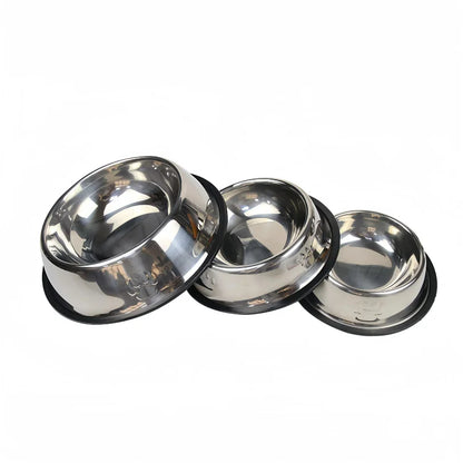Pet, Dog,& Cat Stainless Steel Bowls