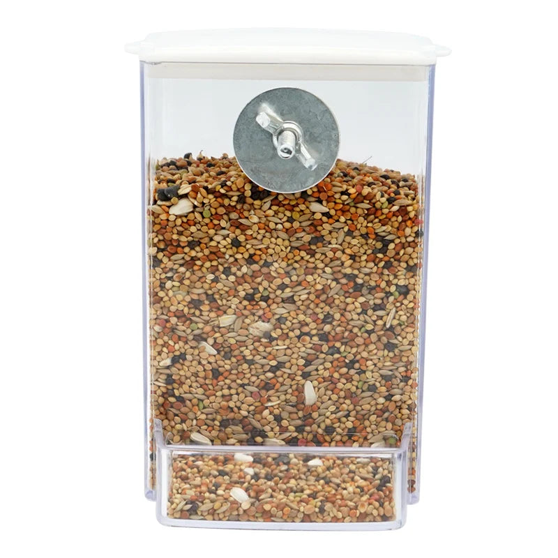 Parakeet, Parrot, And Other Birds Food Dispenser.