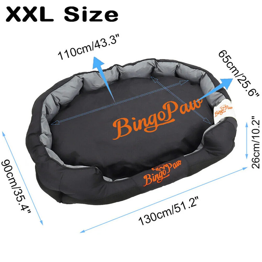Waterproof XXL-XL-L Orthopedic Sofa Dog Bed