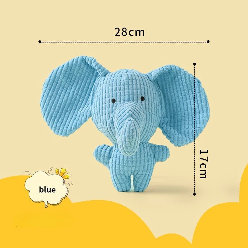 Plush Companion Dog Toys. Bite Resistant.