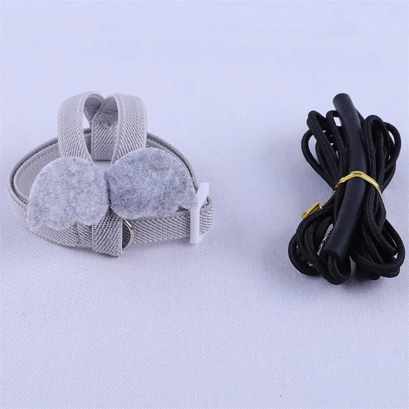 Small Parrot Bird Harness Leash Set