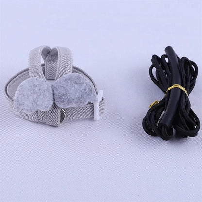 Small Parrot Bird Harness Leash Set